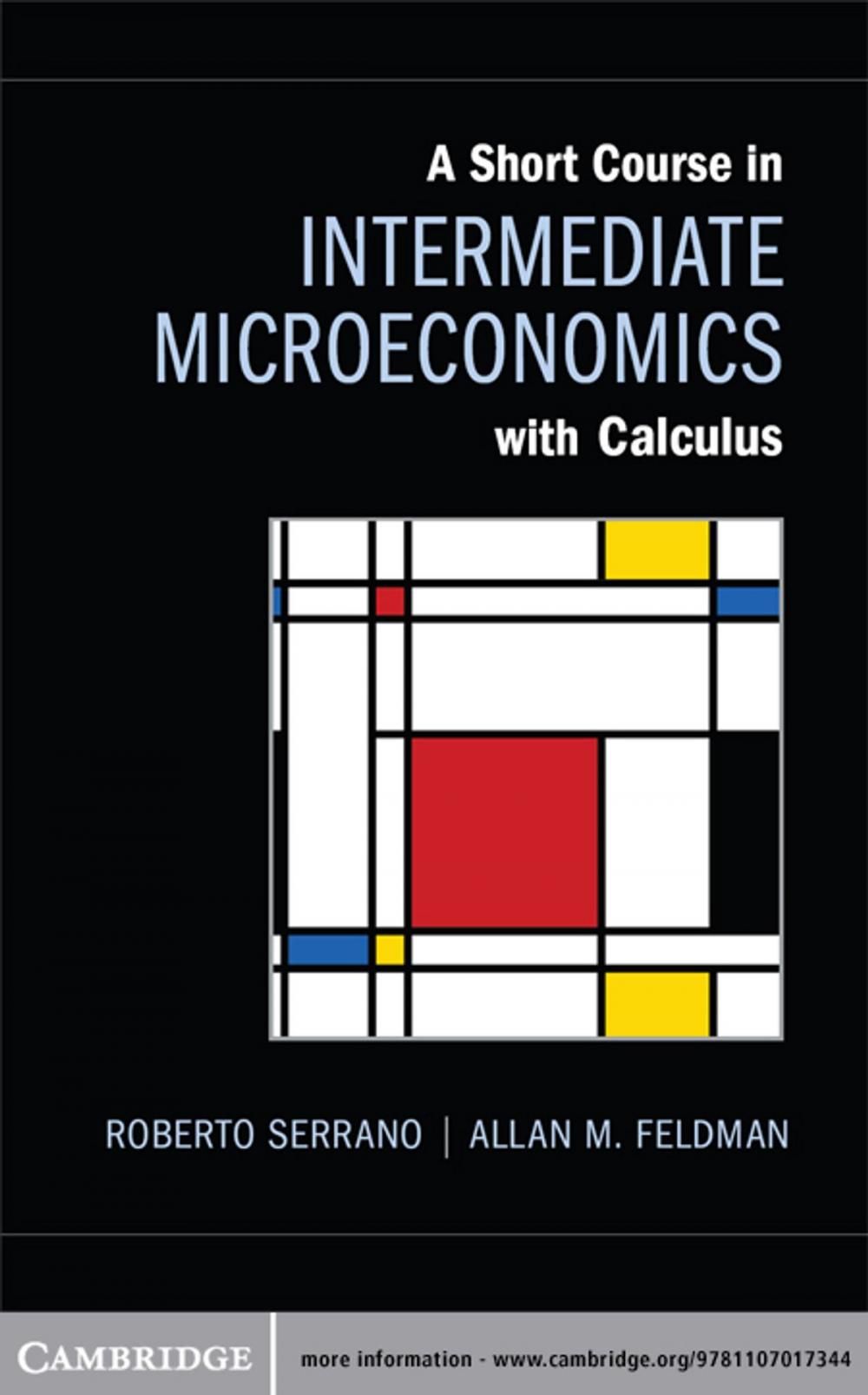 Big bigCover of A Short Course in Intermediate Microeconomics with Calculus