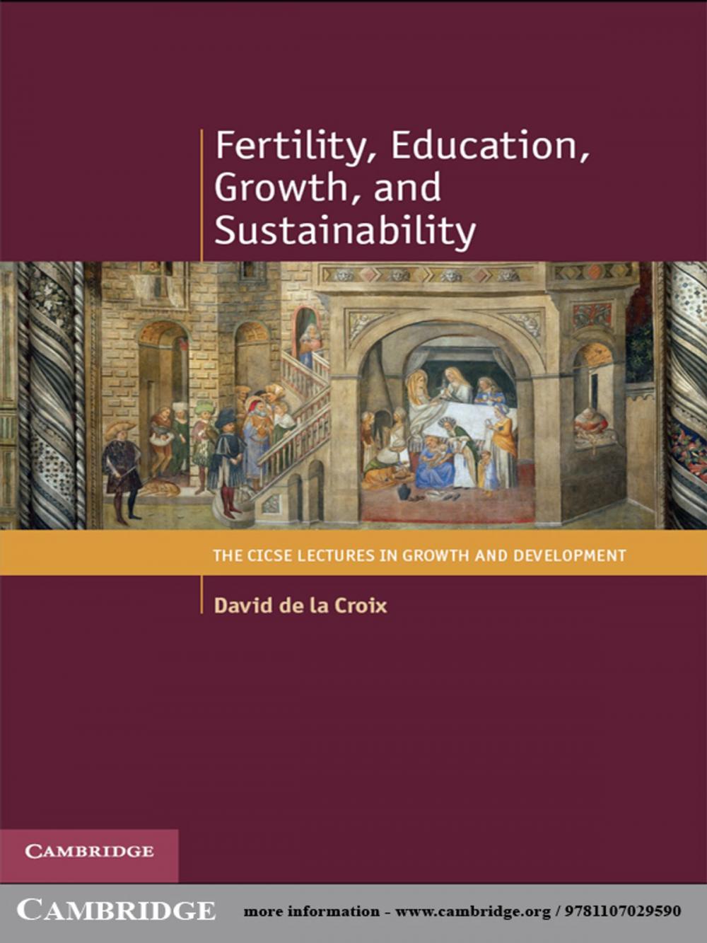 Big bigCover of Fertility, Education, Growth, and Sustainability