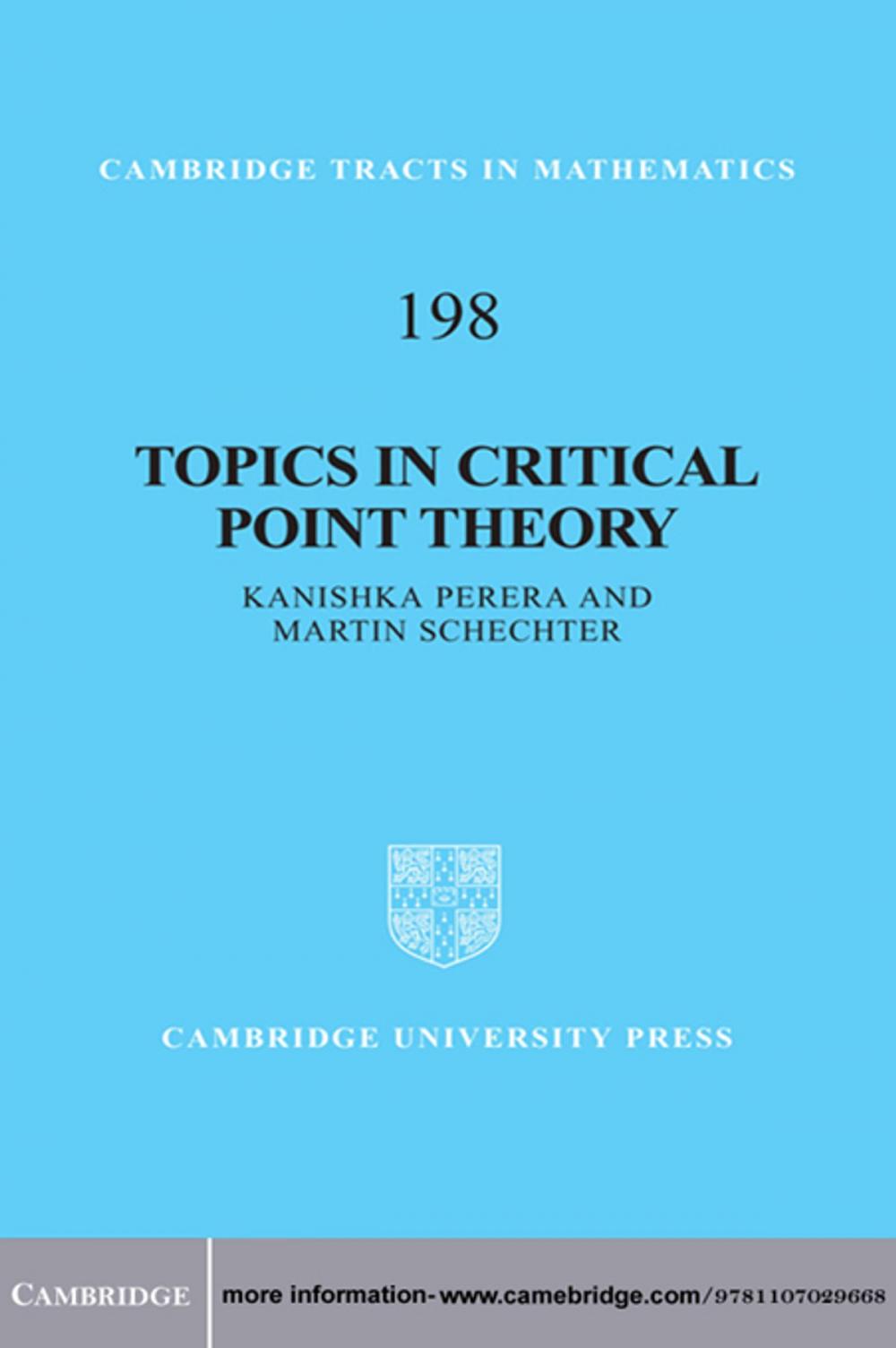 Big bigCover of Topics in Critical Point Theory