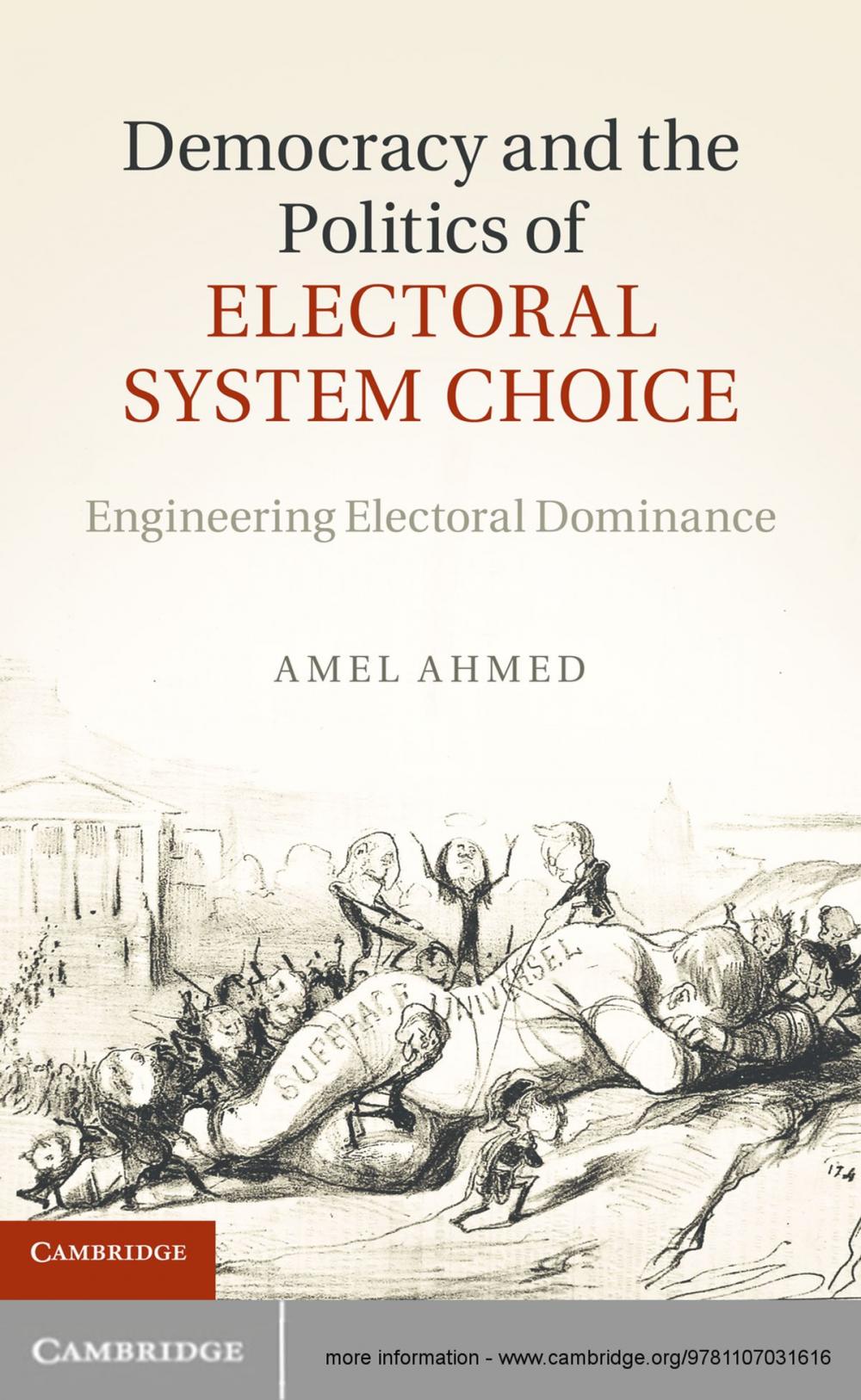 Big bigCover of Democracy and the Politics of Electoral System Choice