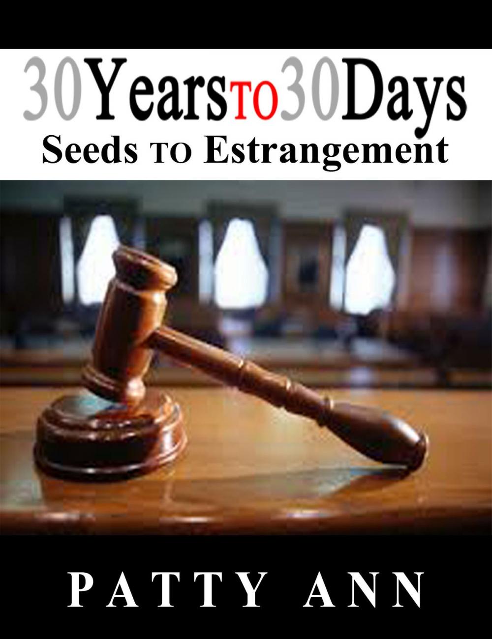 Big bigCover of 30 Years to 30 Days: Seeds to Estrangement