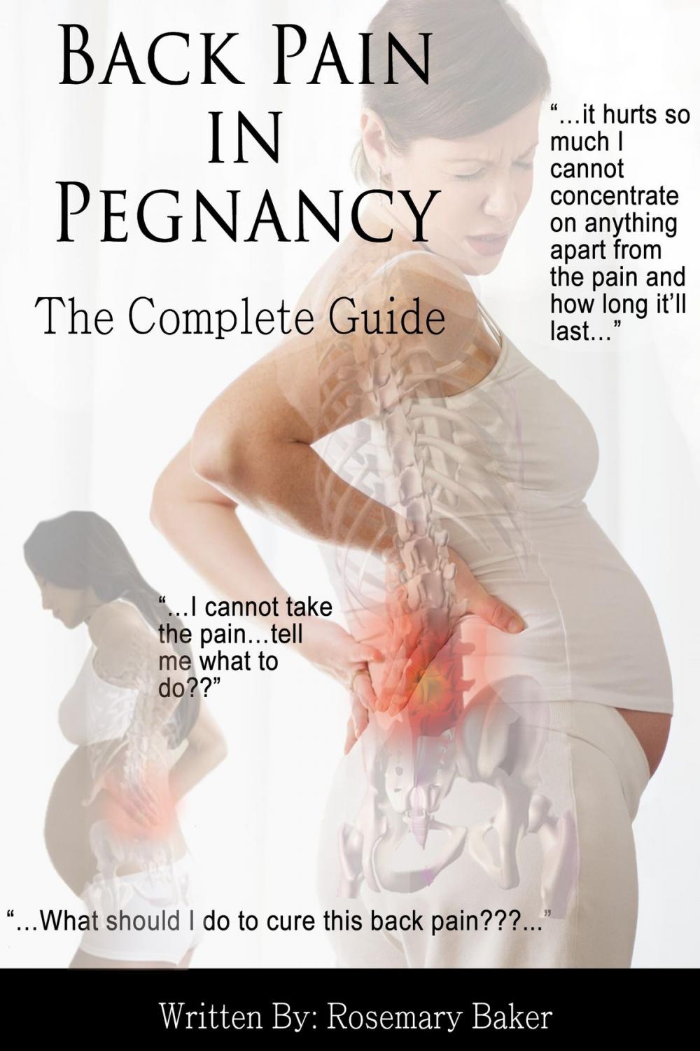 Big bigCover of Back Pain in Pregnancy: The Complete Guide