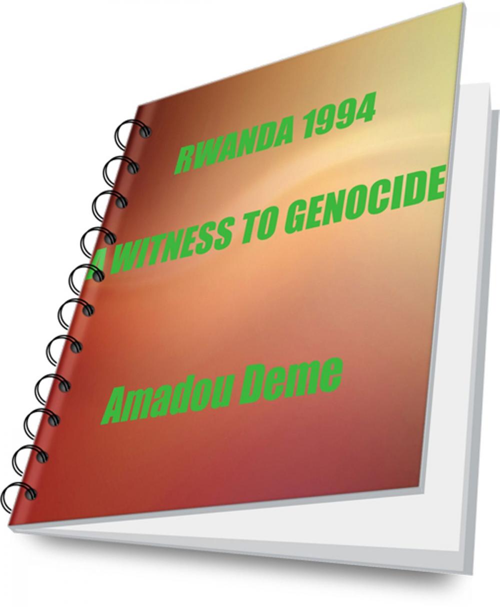 Big bigCover of Rwanda 1994. A Witness to Genocide