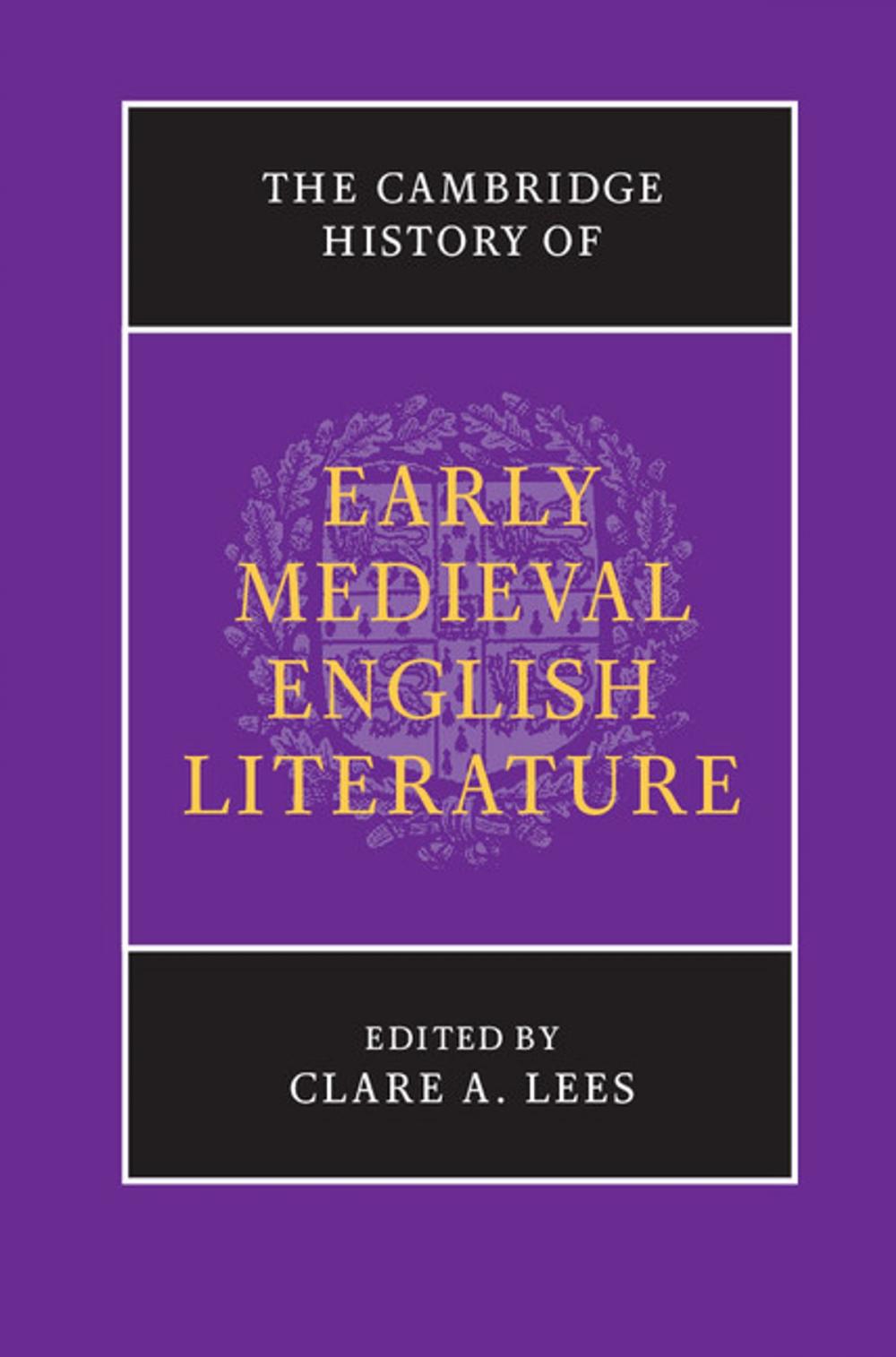 Big bigCover of The Cambridge History of Early Medieval English Literature