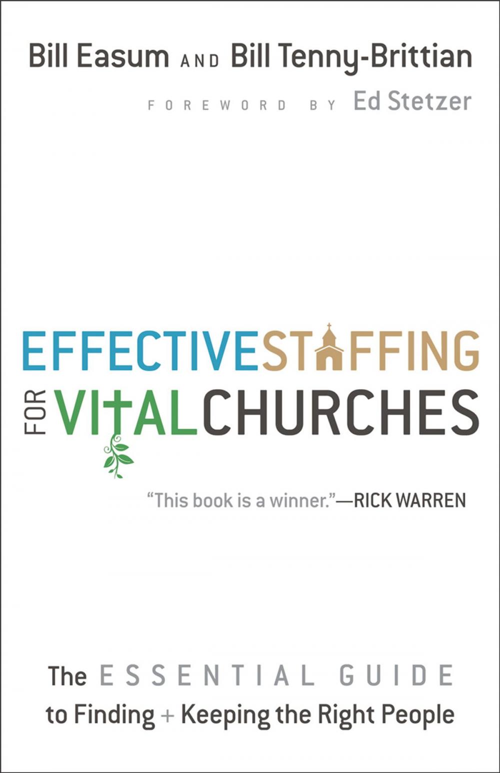 Big bigCover of Effective Staffing for Vital Churches