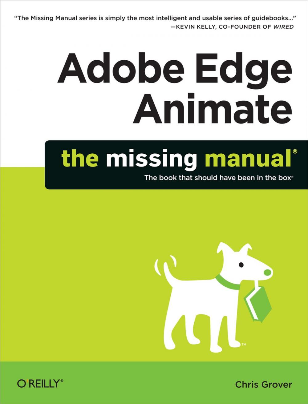 Big bigCover of Adobe Edge Animate: The Missing Manual