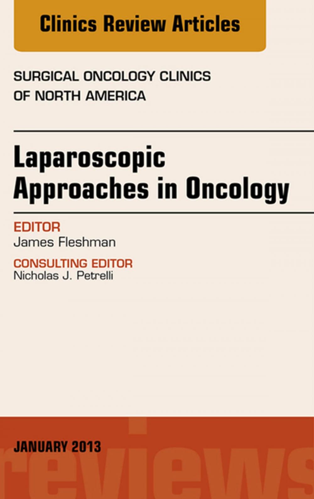 Big bigCover of Laparoscopic Approaches in Oncology, An Issue of Surgical Oncology Clinics - E-Book