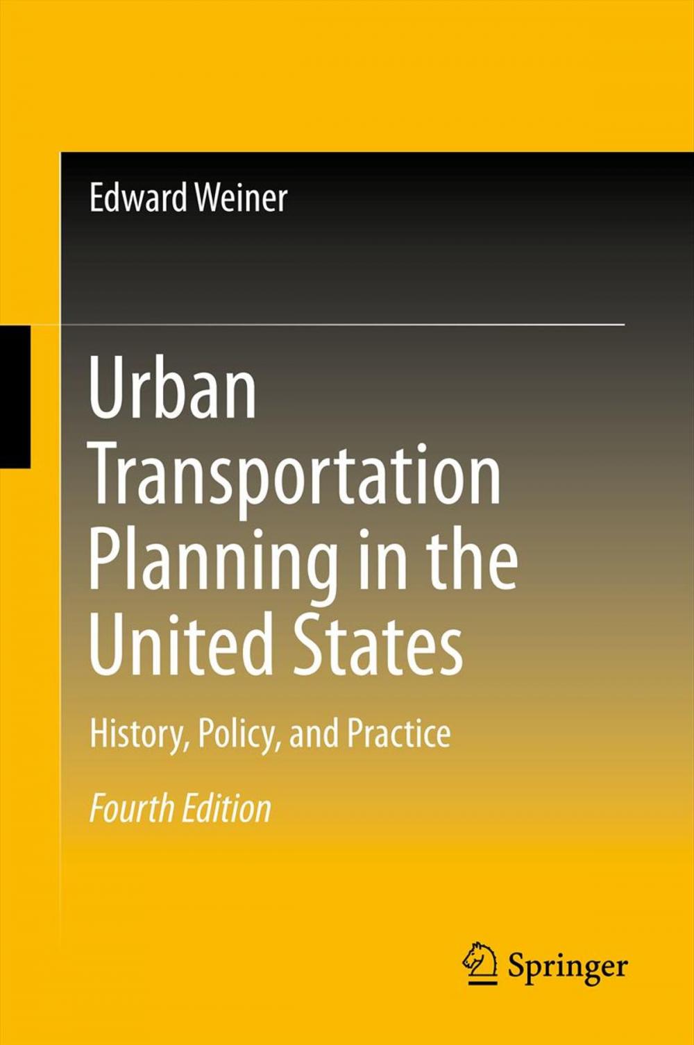 Big bigCover of Urban Transportation Planning in the United States