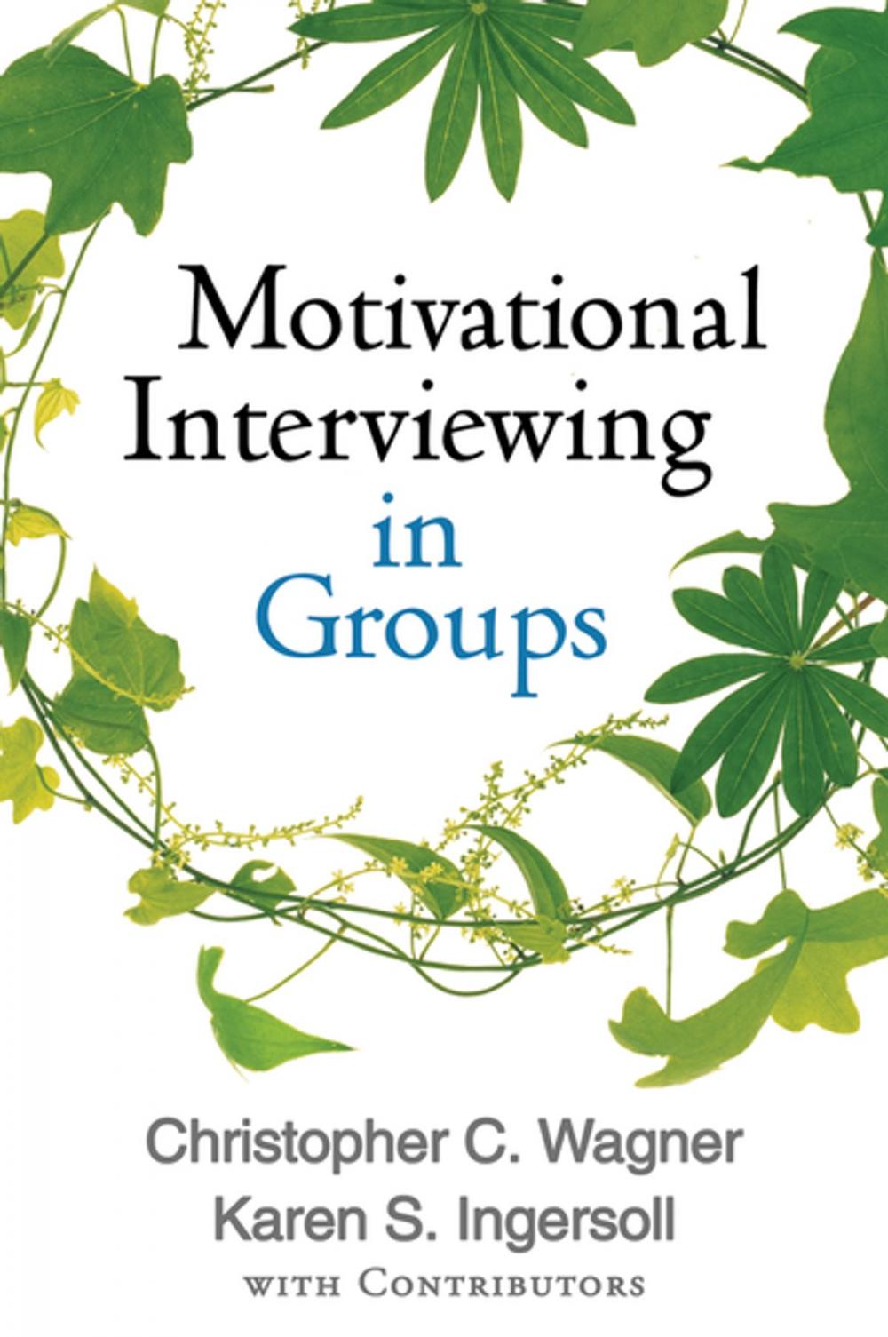 Big bigCover of Motivational Interviewing in Groups