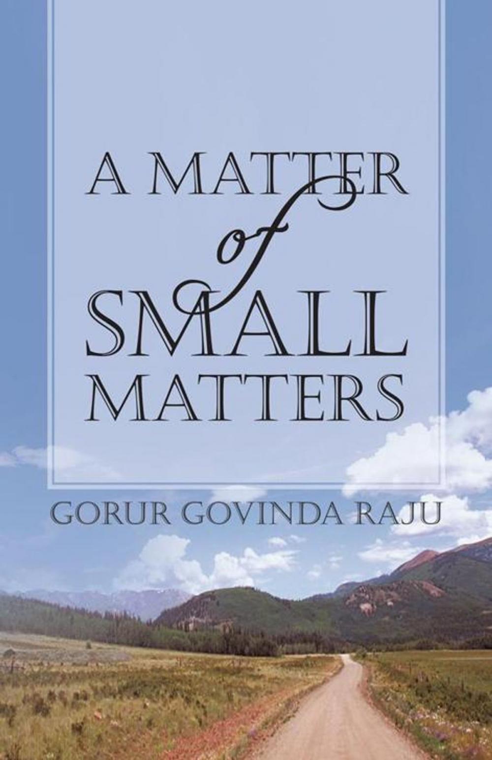 Big bigCover of A Matter of Small Matters