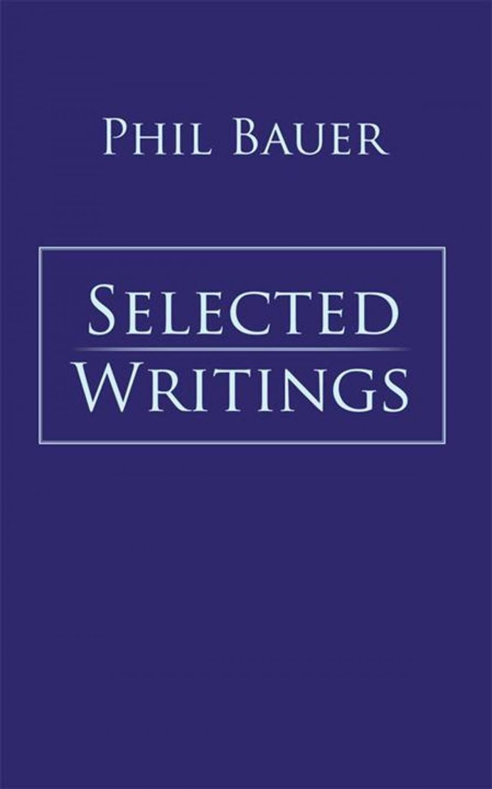 Big bigCover of Selected Writings