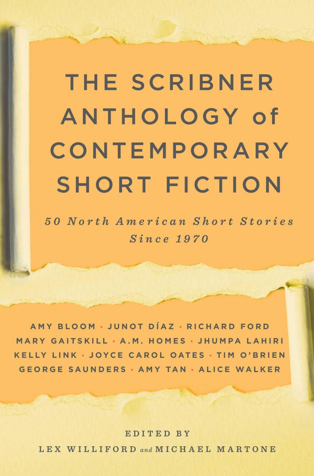 Big bigCover of The Scribner Anthology of Contemporary Short Fiction