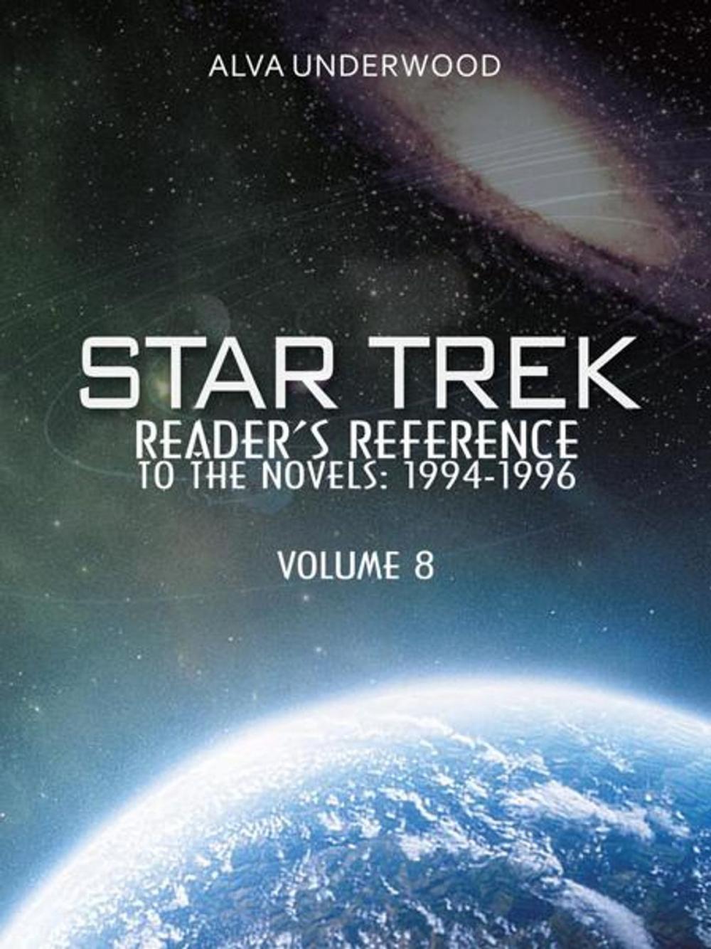 Big bigCover of Star Trek Reader’S Reference to the Novels: 1994-1996