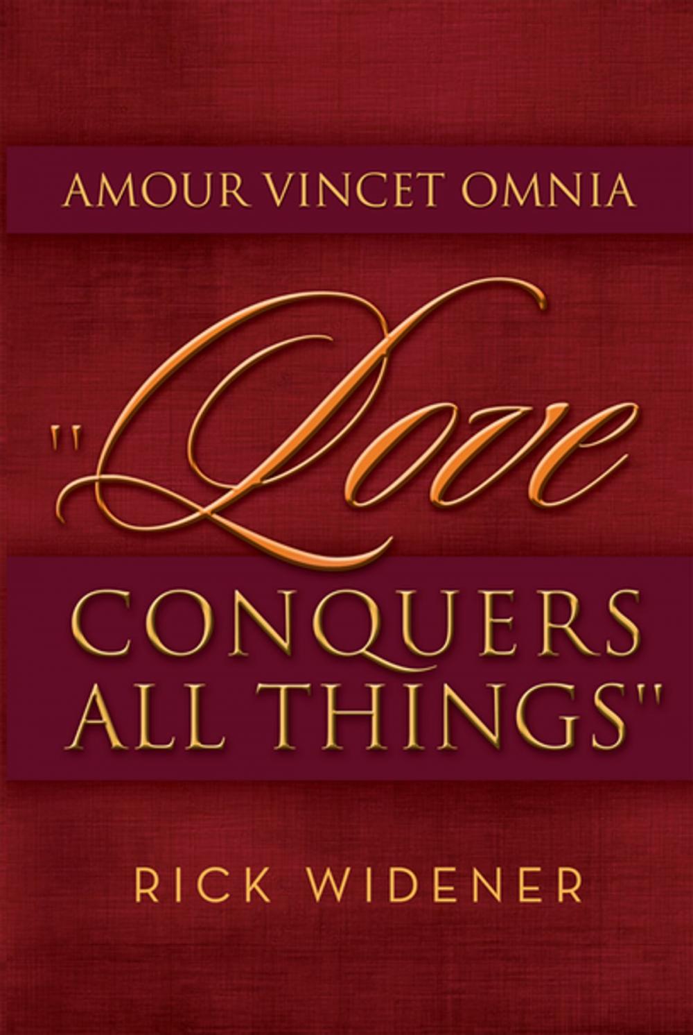 Big bigCover of Amour Vincet Omnia ''Love Conquers All Things''