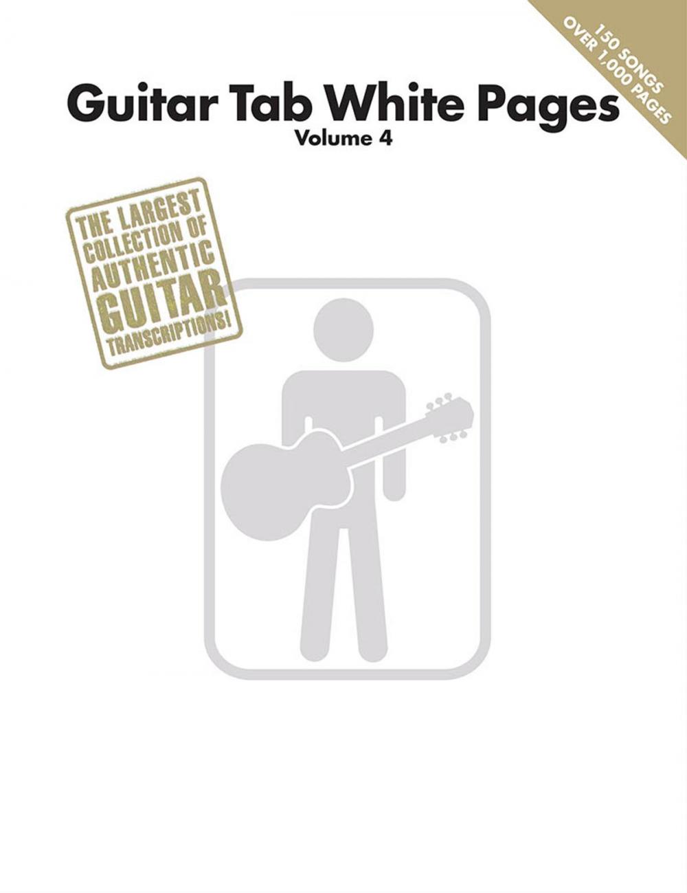 Big bigCover of Guitar Tab White Pages - Volume 4 (Songbook)