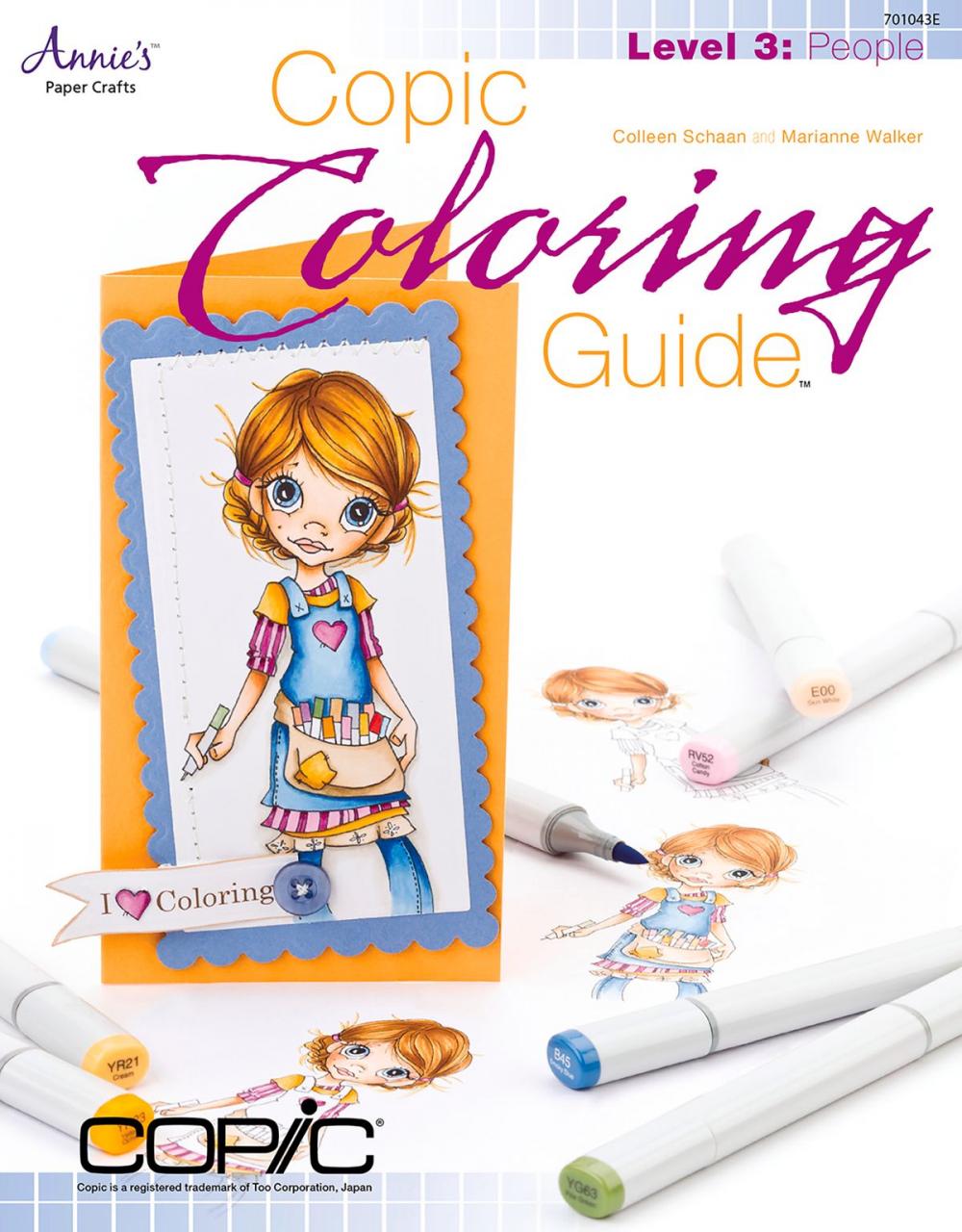 Big bigCover of Copic Coloring Guide Level 3: People