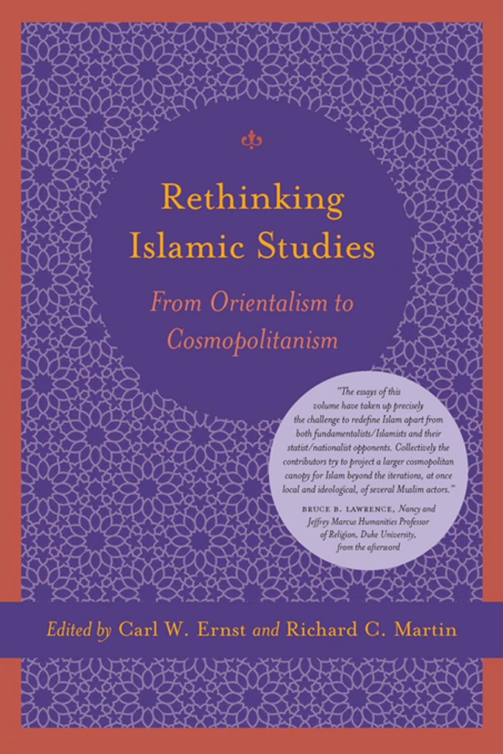 Big bigCover of Rethinking Islamic Studies