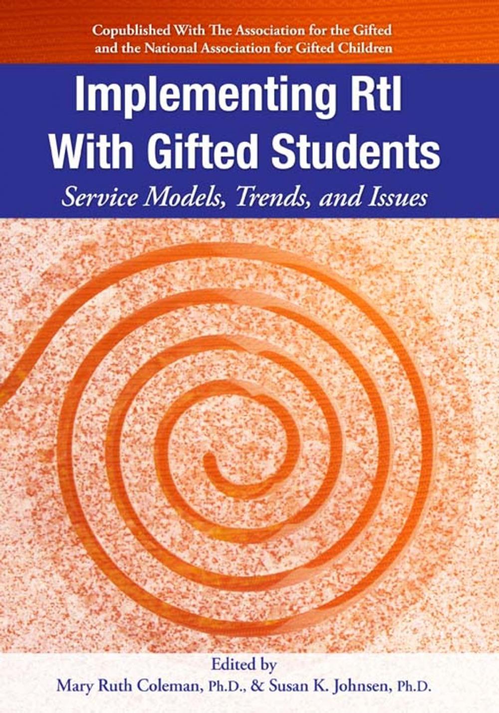 Big bigCover of Implementing RtI with Gifted Students: Service Models, Trends, and Issues