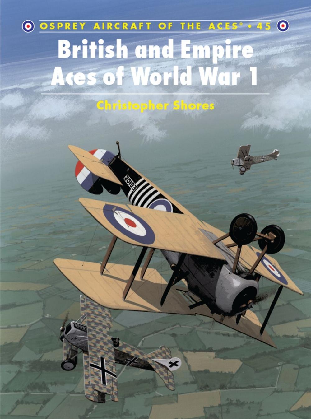 Big bigCover of British and Empire Aces of World War 1