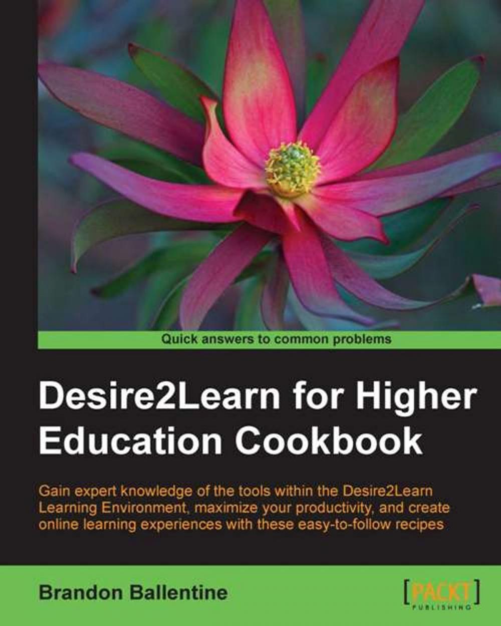 Big bigCover of Desire2Learn for Higher Education Cookbook