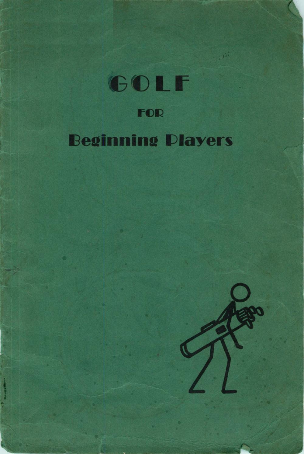 Big bigCover of Golf for Beginning Players