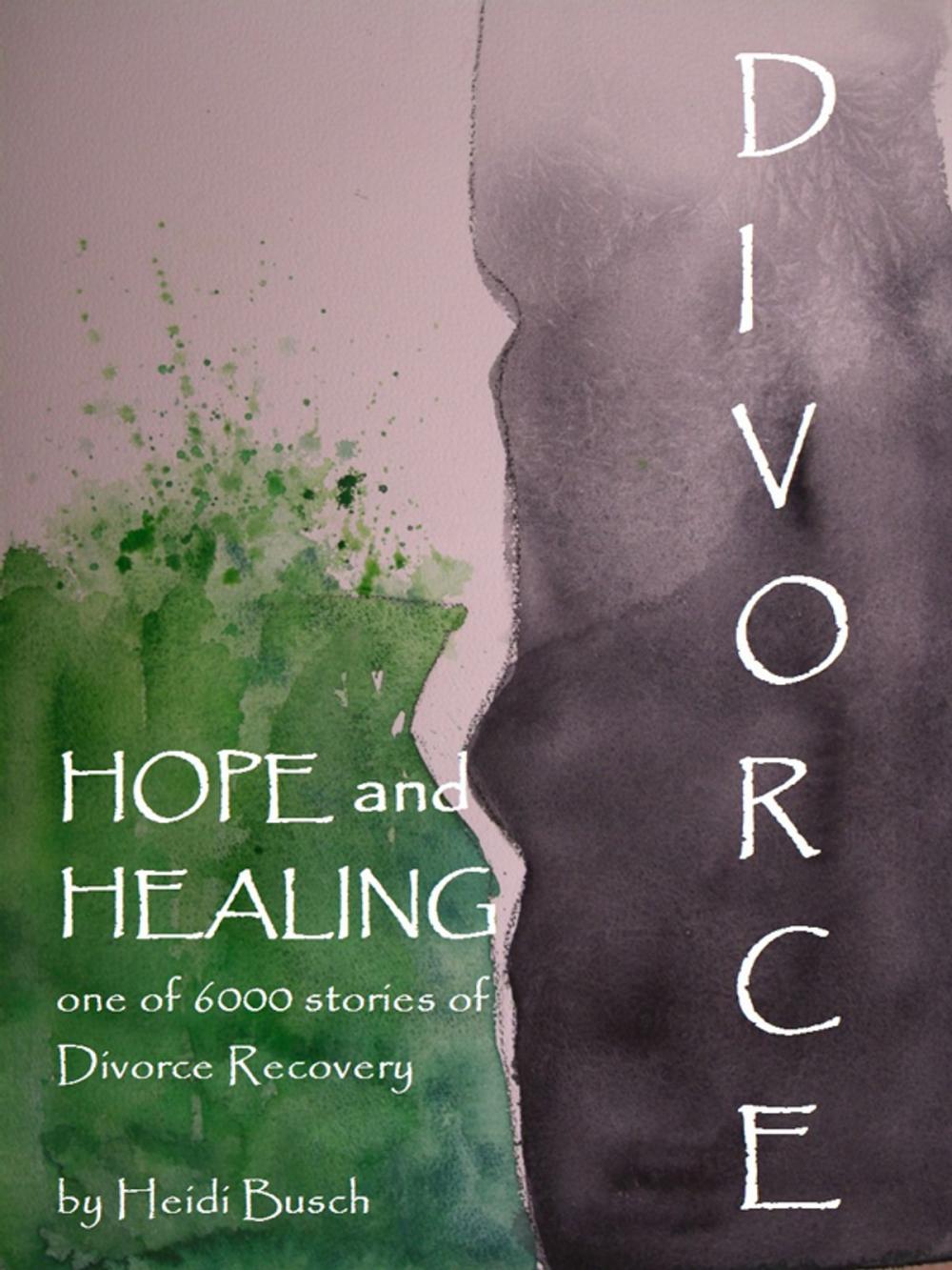 Big bigCover of Divorce, Hope and Healing