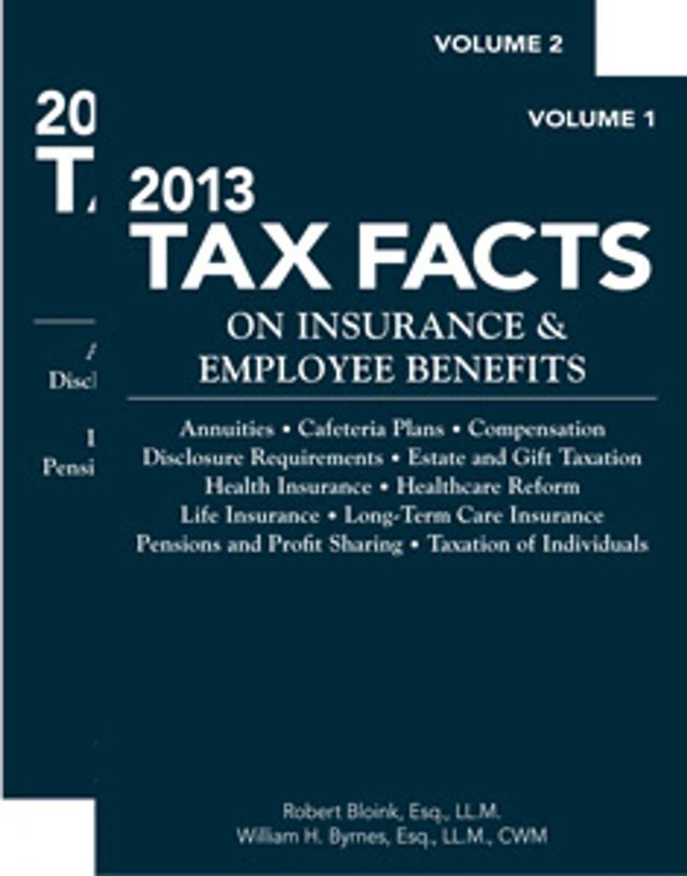 Big bigCover of Tax Facts on Insurance & Employee Benefits