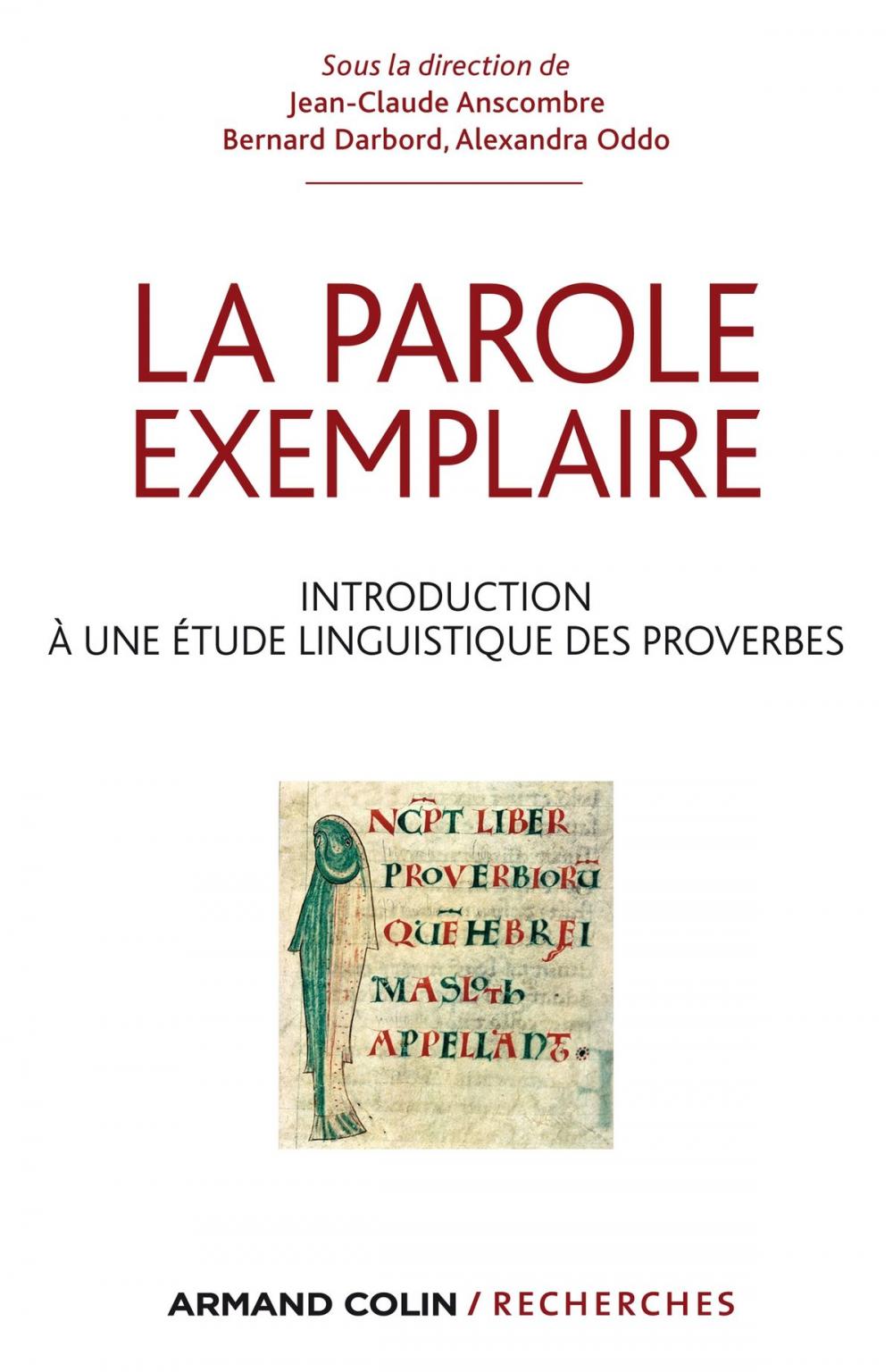 Big bigCover of La parole exemplaire