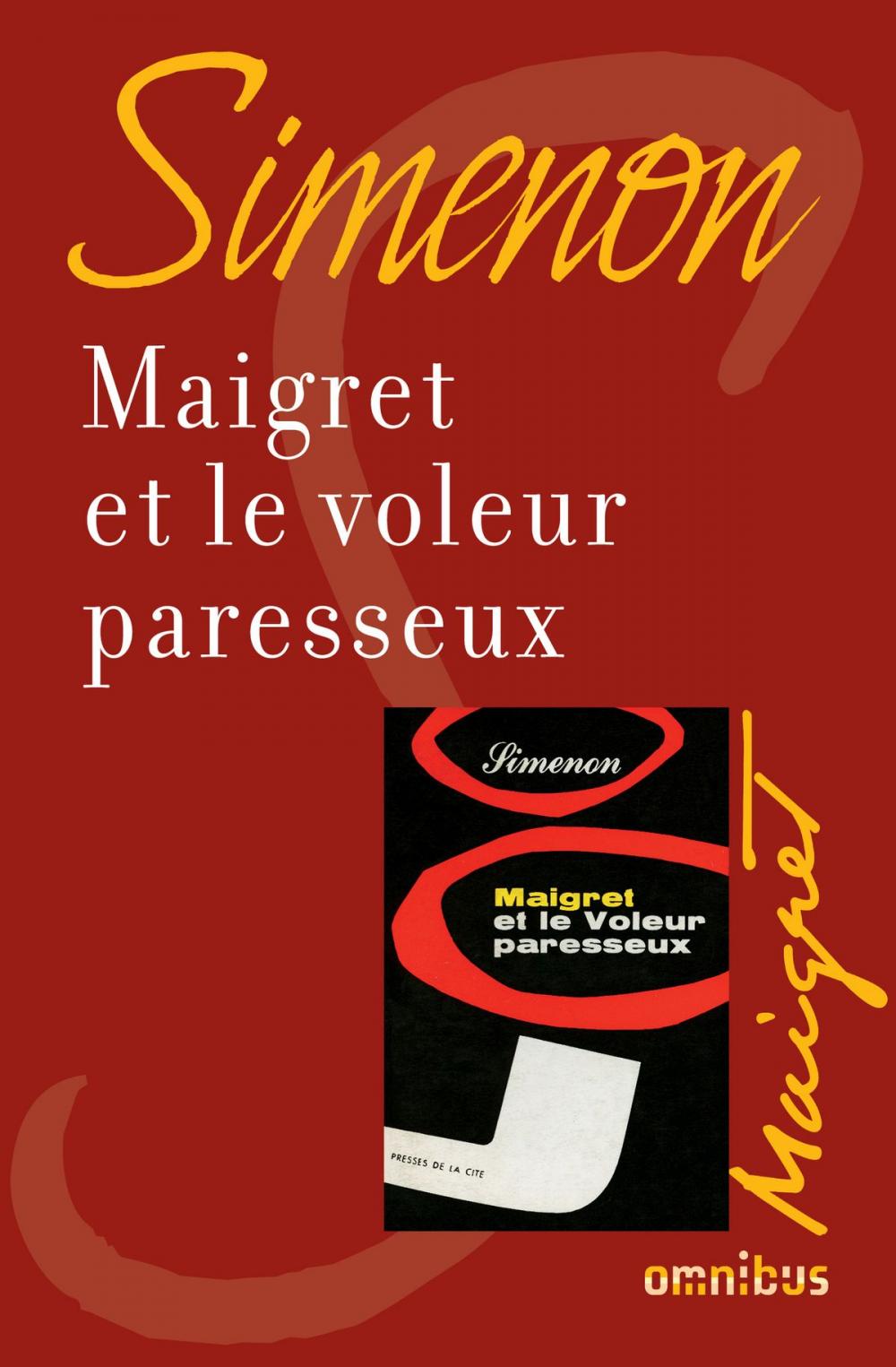 Big bigCover of Maigret et le voleur paresseux