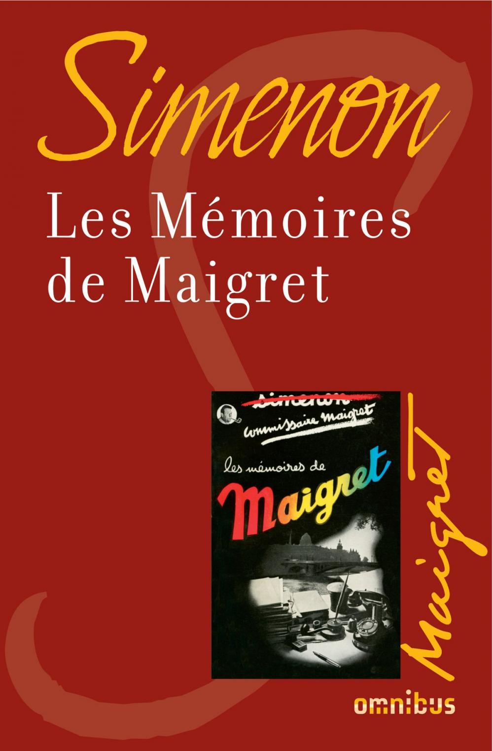 Big bigCover of Les mémoires de Maigret