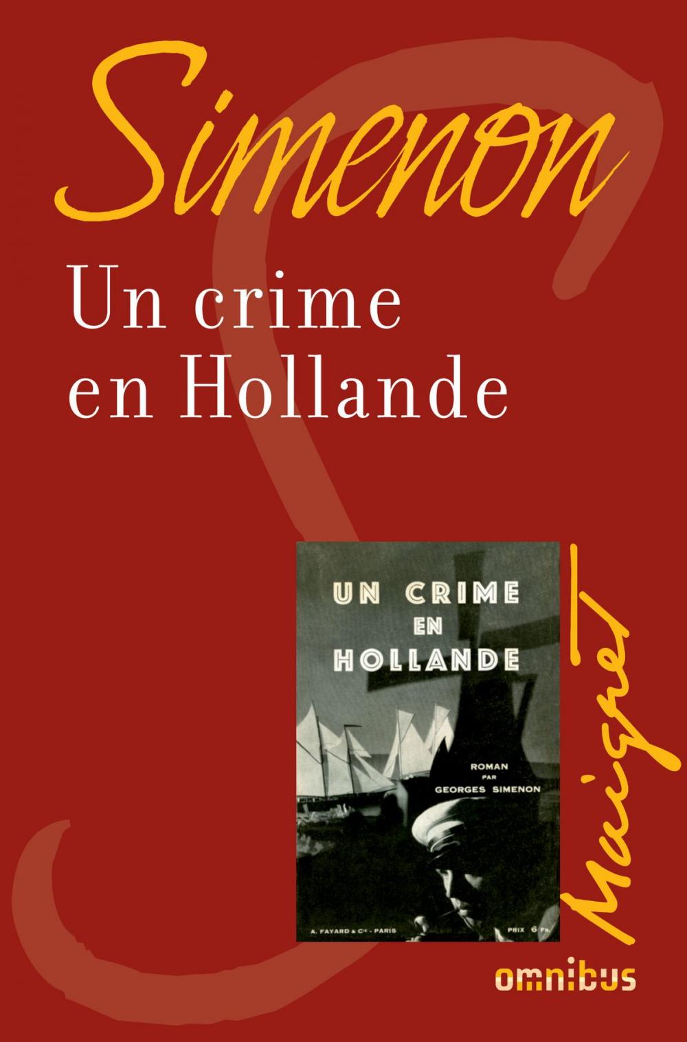 Big bigCover of Un crime en Hollande