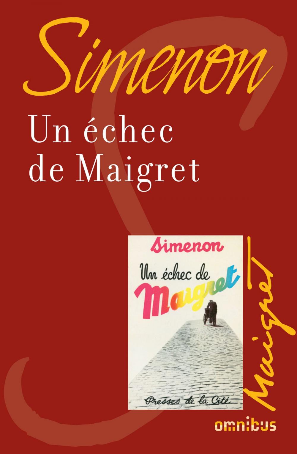 Big bigCover of Un échec de Maigret