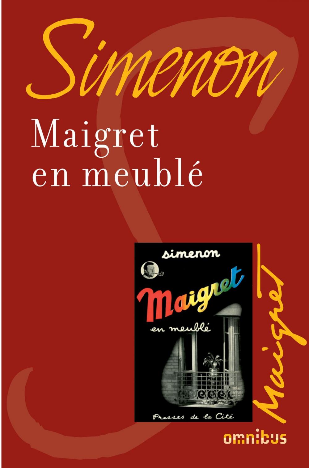 Big bigCover of Maigret en meublé