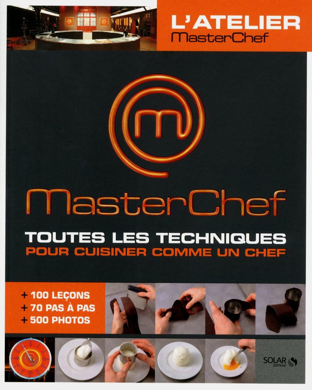 Big bigCover of Masterchef - Toutes les techniques pour cuisiner comme un chef