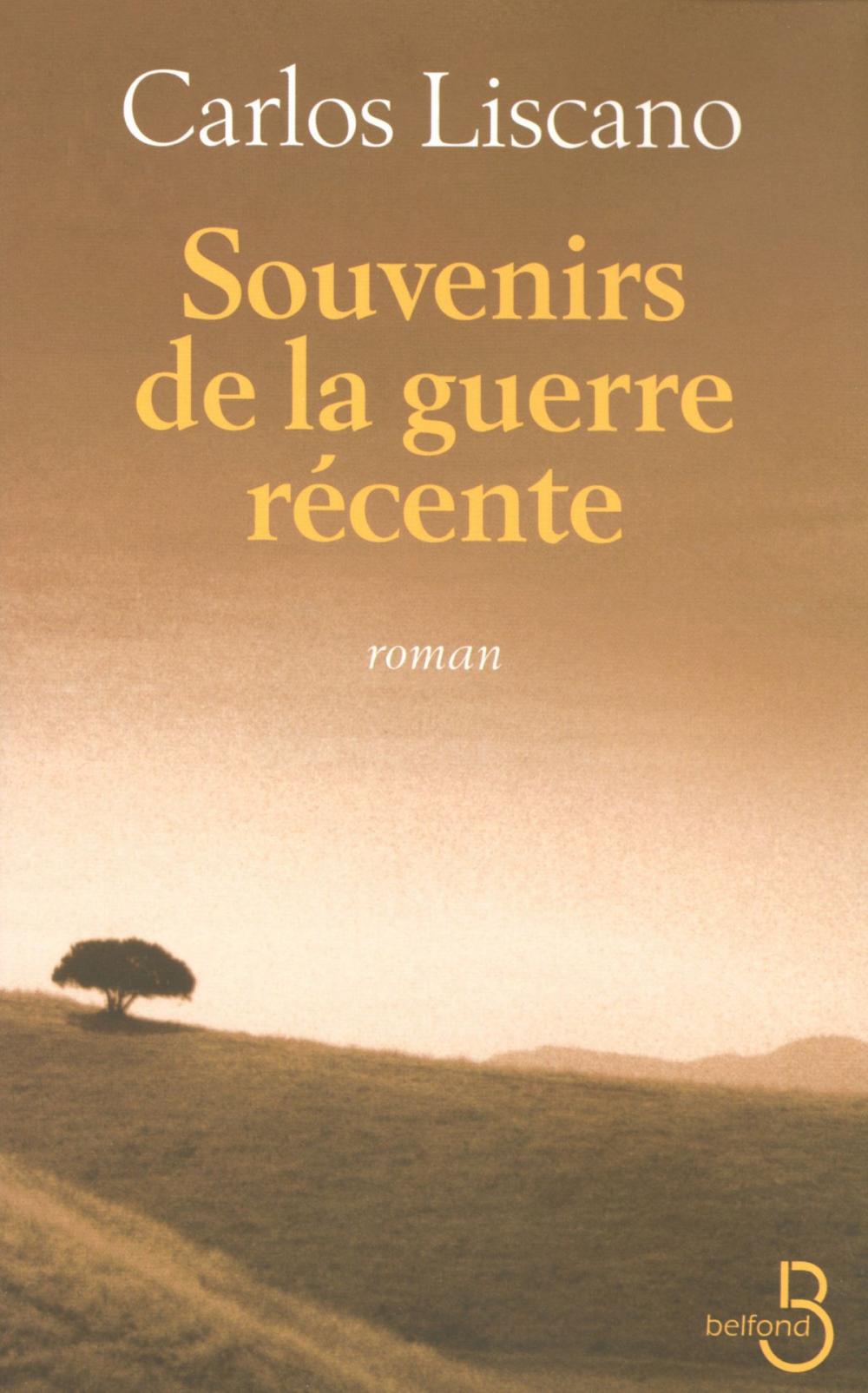 Big bigCover of Souvenirs de la guerre récente