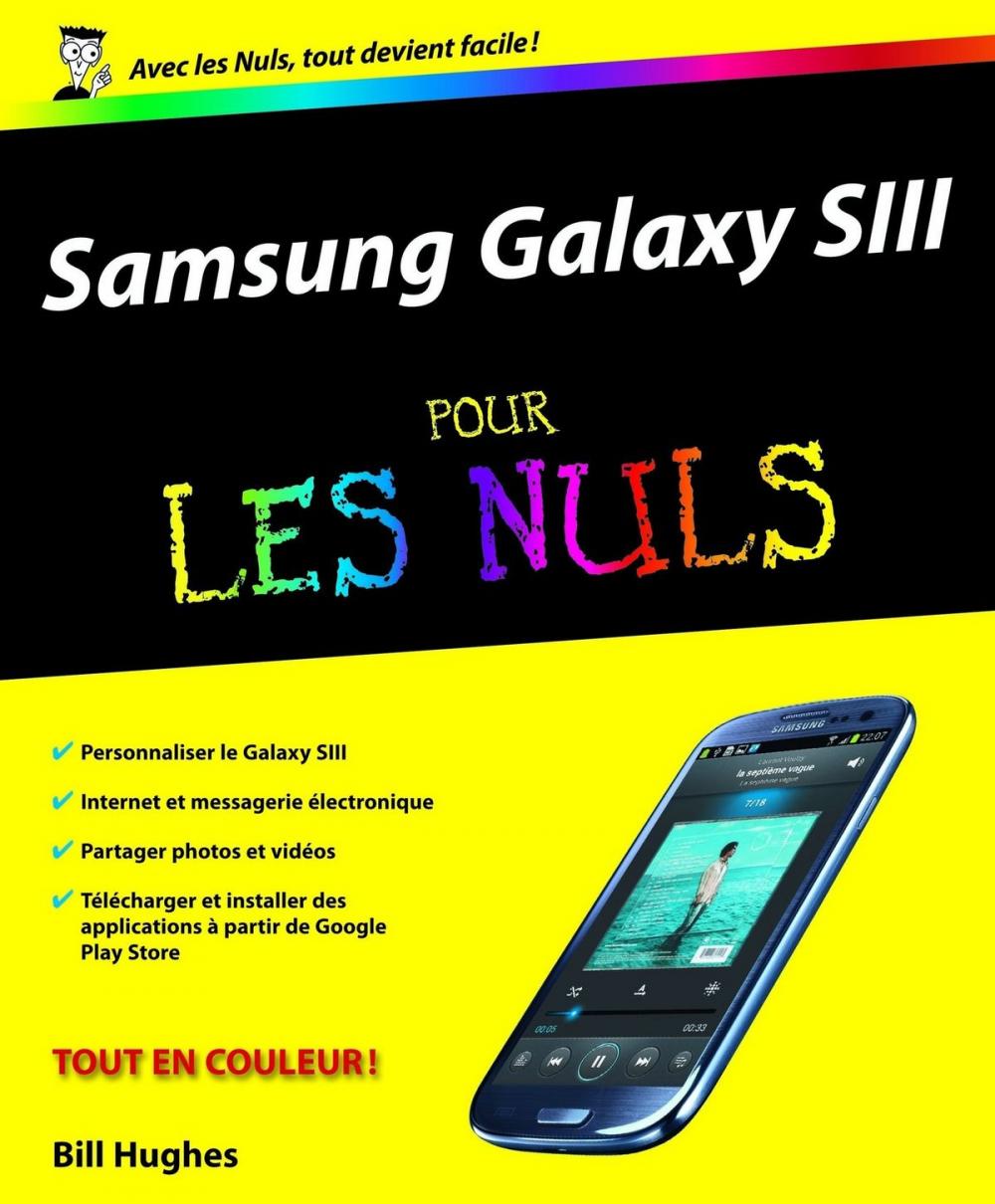 Big bigCover of Samsung Galaxy SIII Pour les Nuls