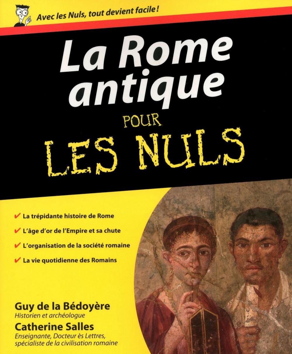 Big bigCover of La Rome antique Pour les Nuls