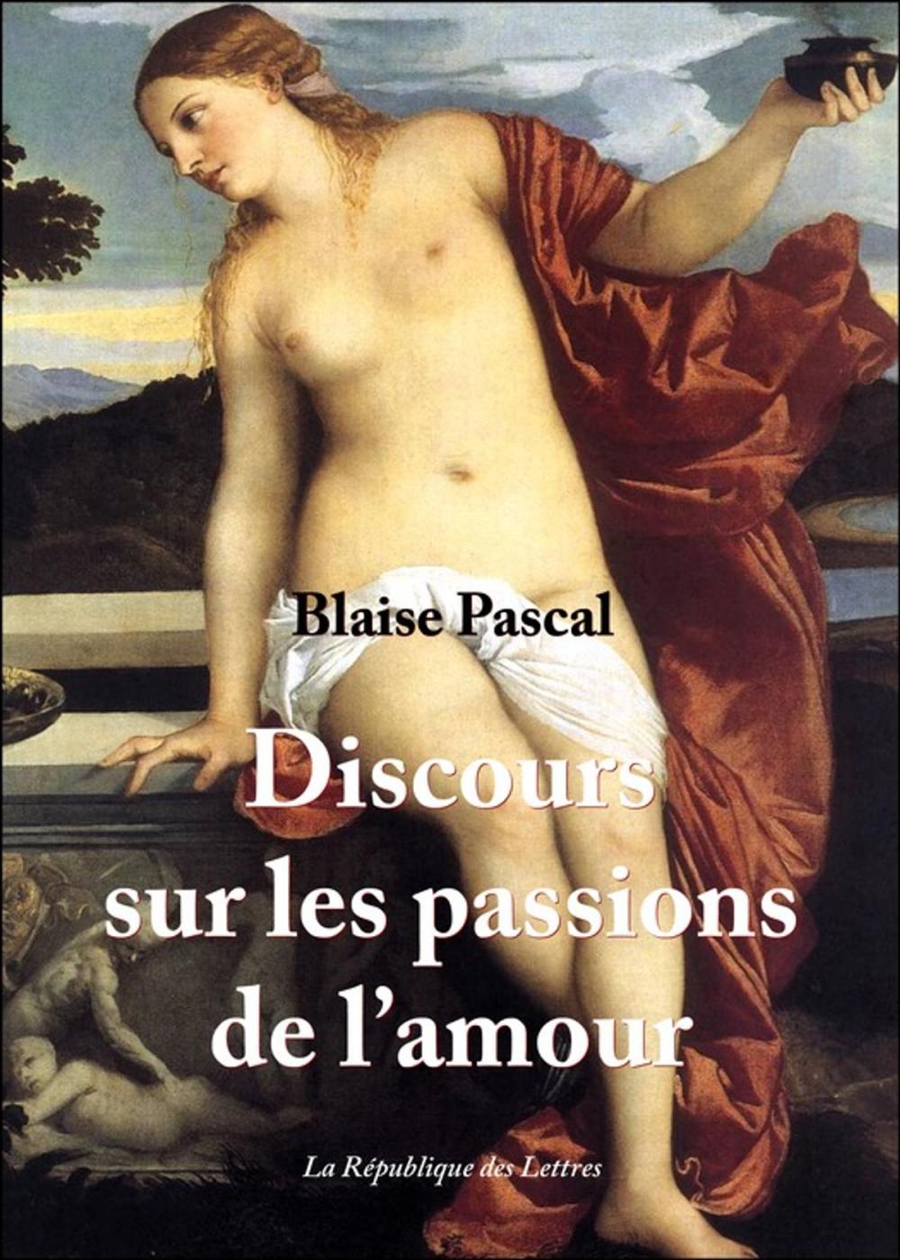 Big bigCover of Discours sur les passions de l'amour