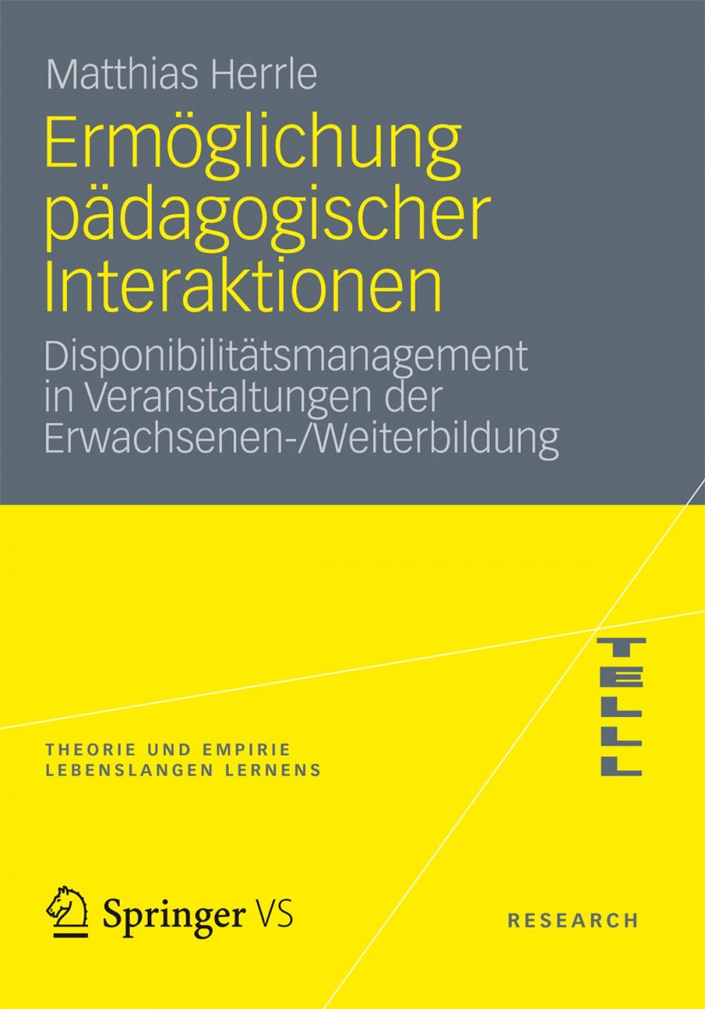 Big bigCover of Ermöglichung pädagogischer Interaktionen