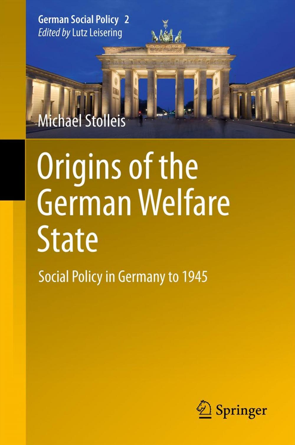 Big bigCover of Origins of the German Welfare State