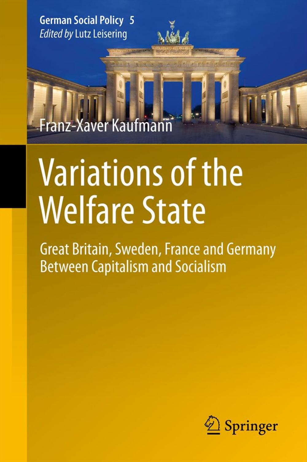 Big bigCover of Variations of the Welfare State