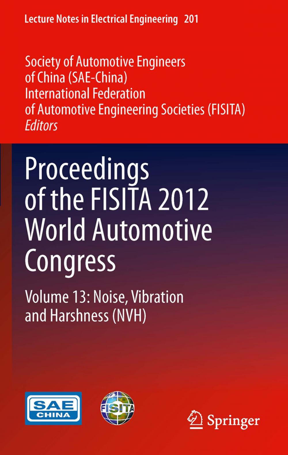 Big bigCover of Proceedings of the FISITA 2012 World Automotive Congress