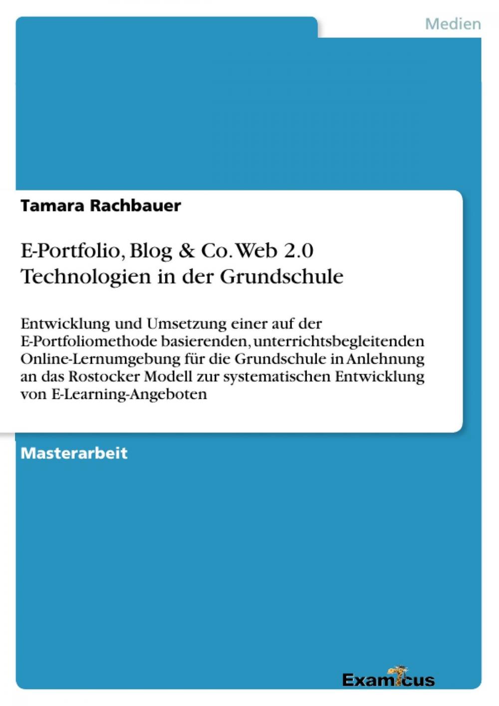 Big bigCover of E-Portfolio, Blog & Co. Web 2.0 Technologien in der Grundschule