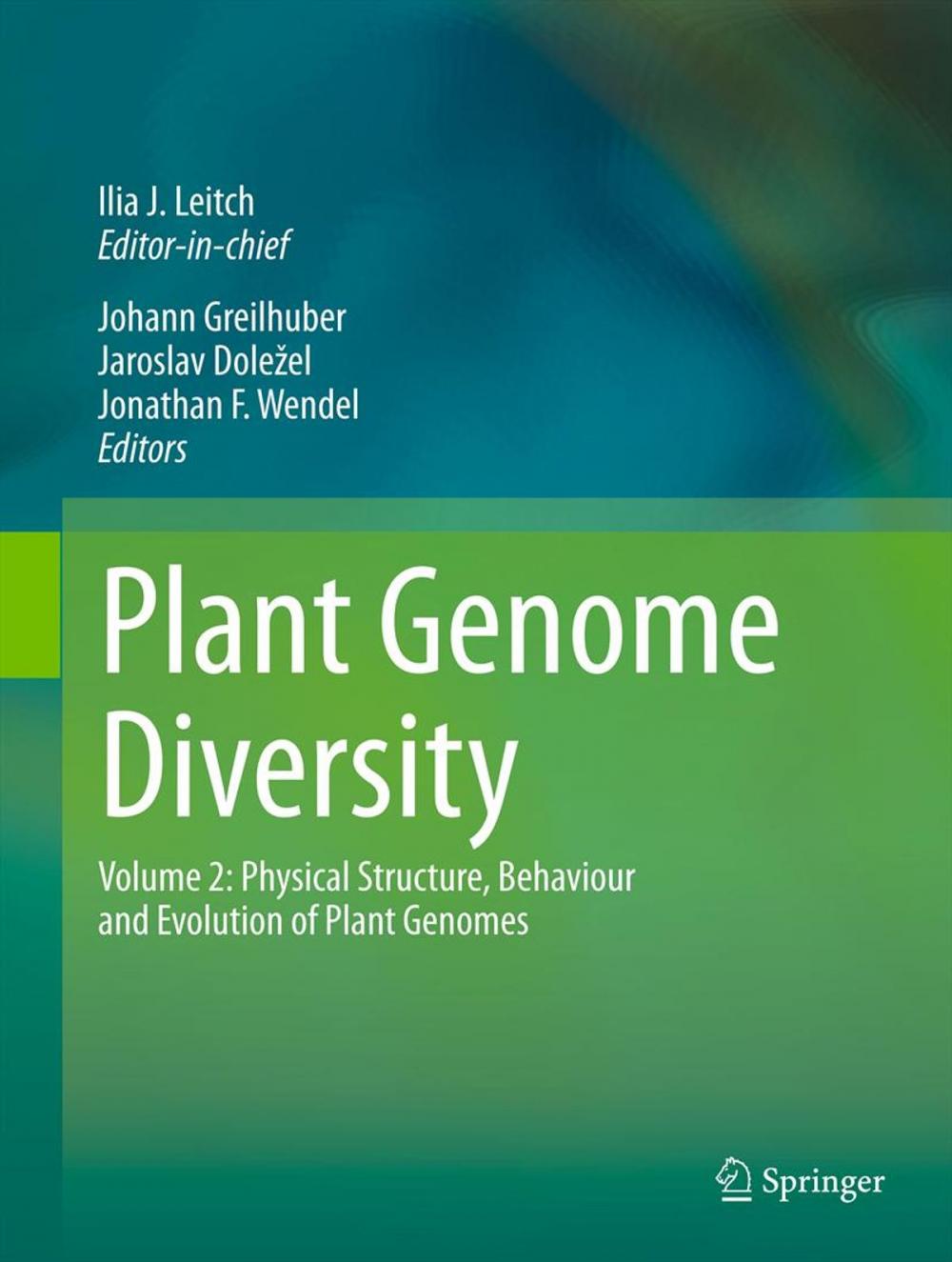 Big bigCover of Plant Genome Diversity Volume 2