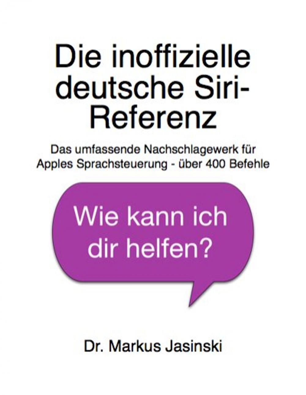 Big bigCover of Die inoffizielle deutsche Siri-Referenz