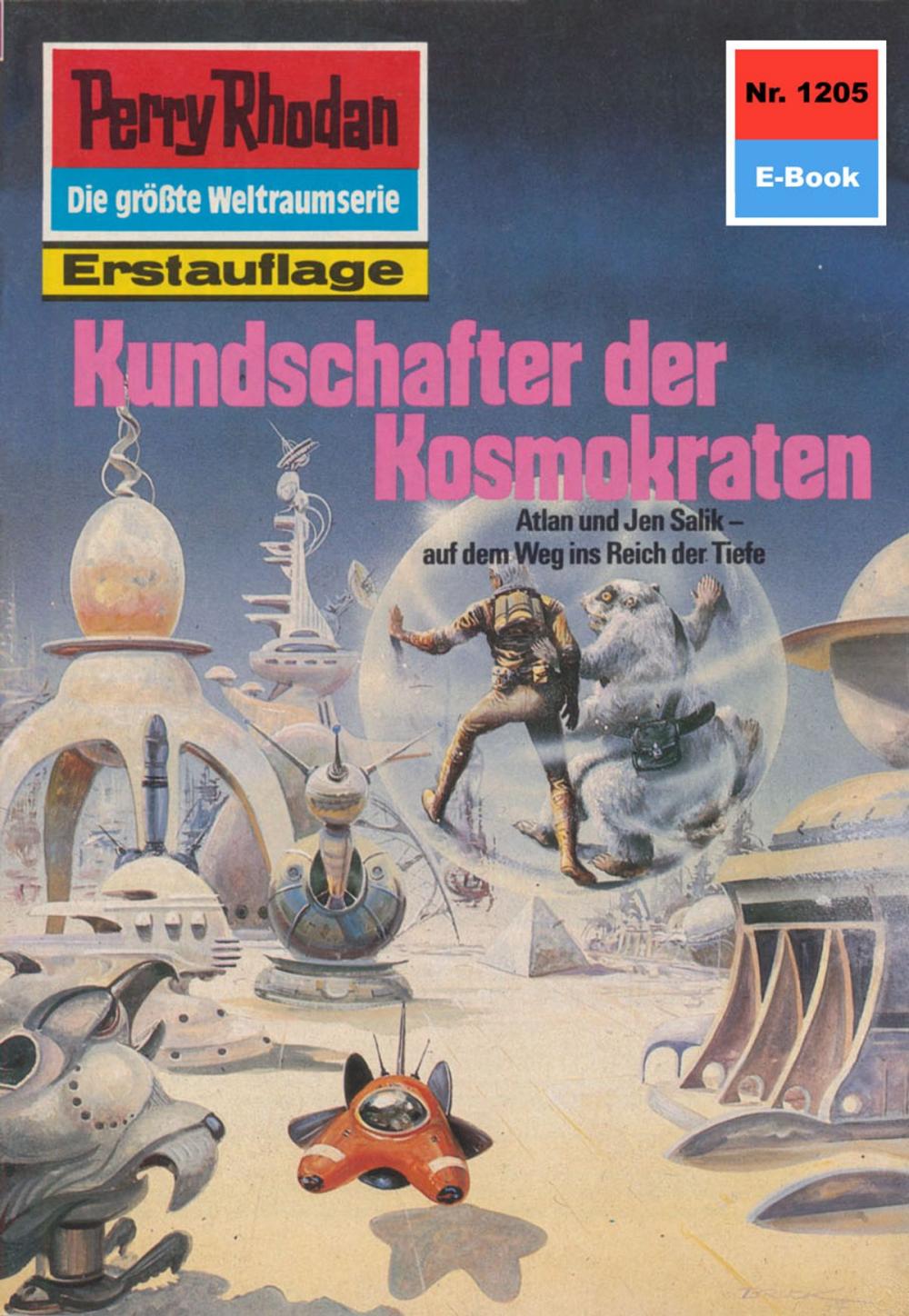 Big bigCover of Perry Rhodan 1205: Kundschafter der Kosmokraten