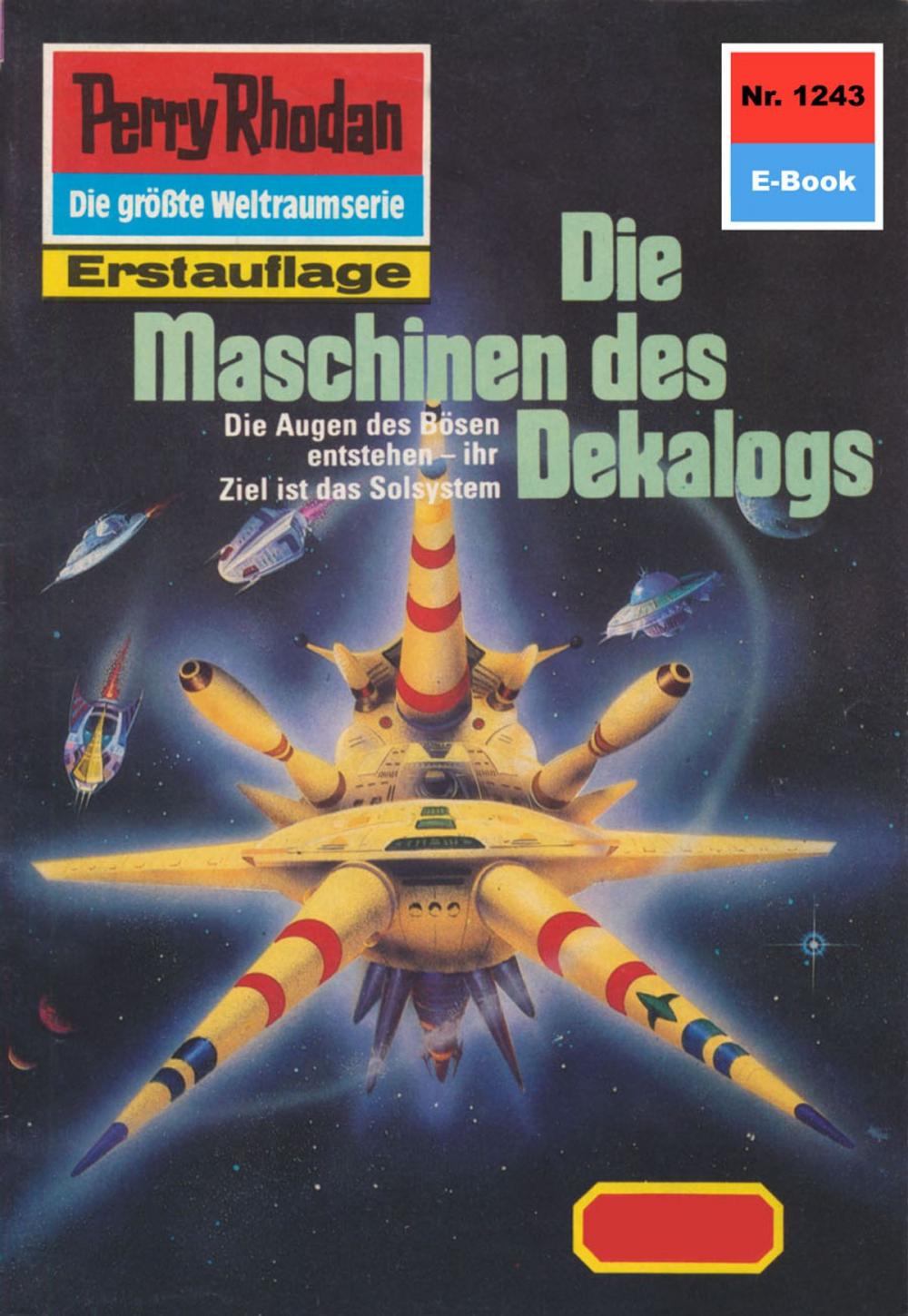 Big bigCover of Perry Rhodan 1243: Die Maschinen des Dekalogs