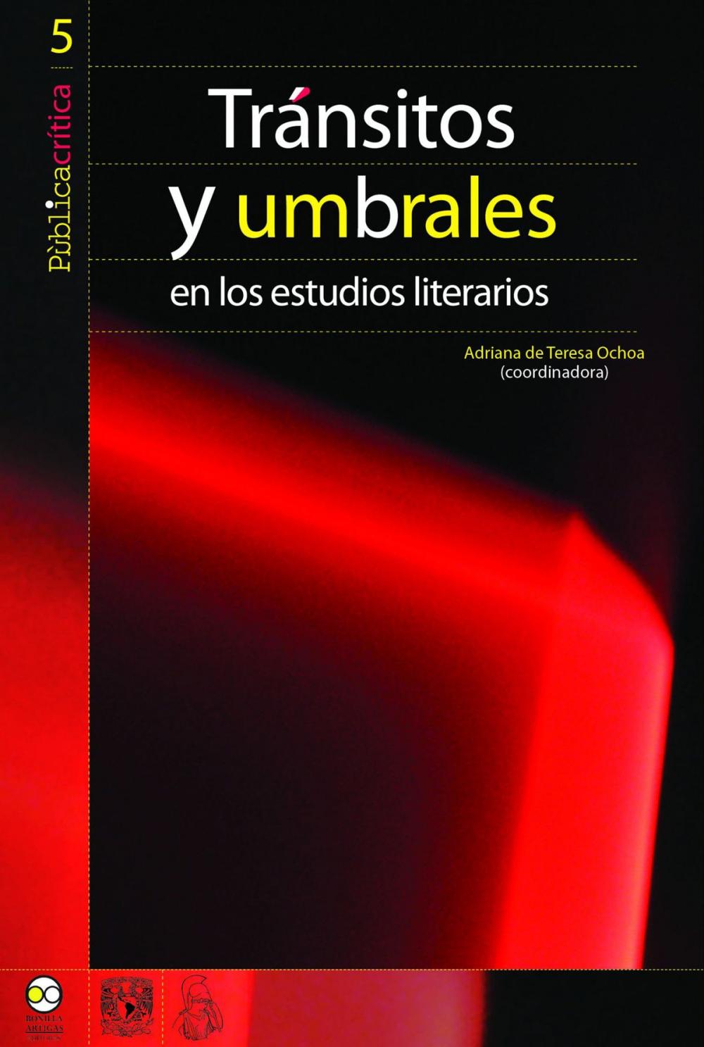 Big bigCover of Tránsitos y umbrales en los estudios literarios