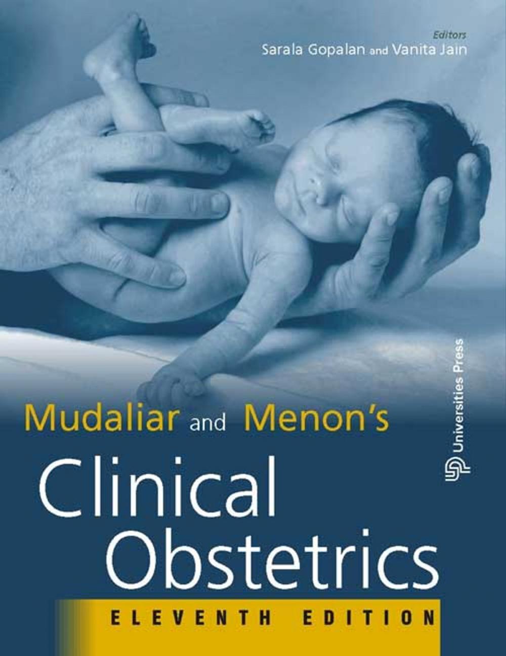 Big bigCover of Mudaliar and Menon's Clinical Obstetrics