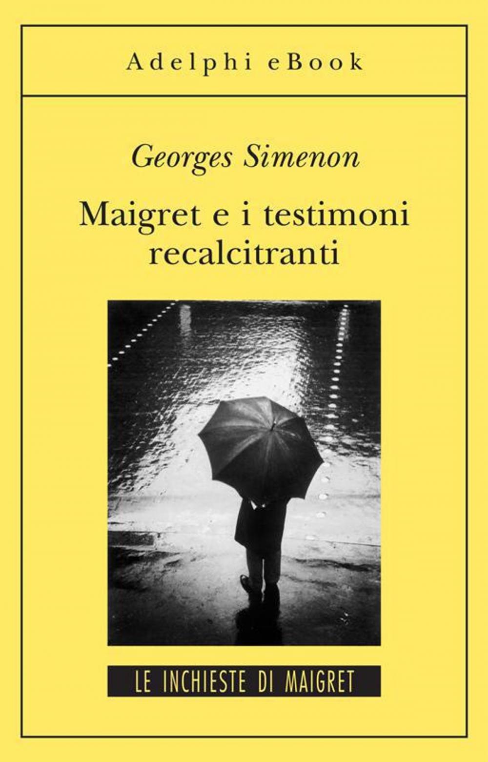 Big bigCover of Maigret e i testimoni recalcitranti